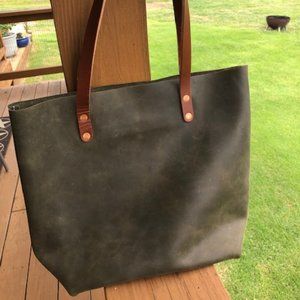KMM Leather tote
